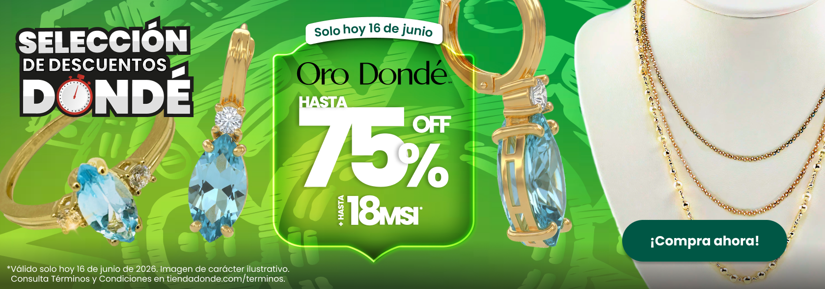 !Sólo hoy!