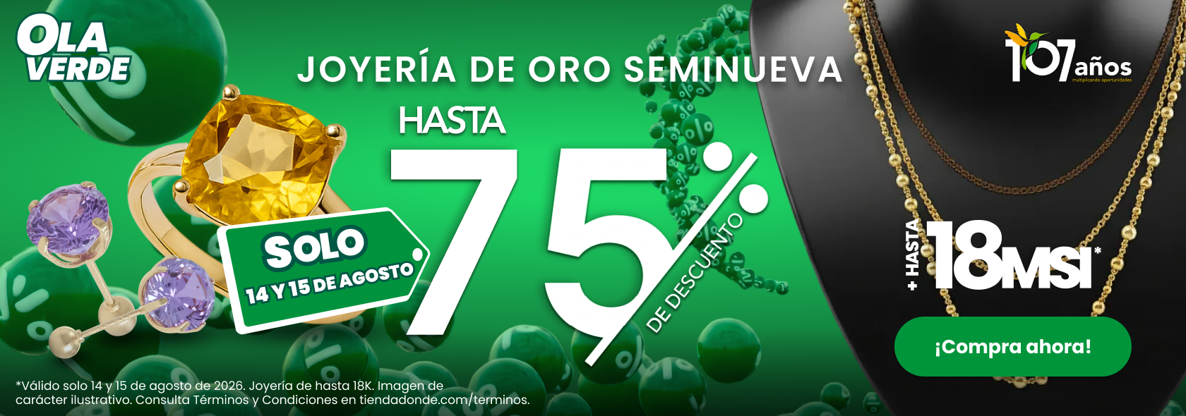 ¡Aprovecha!