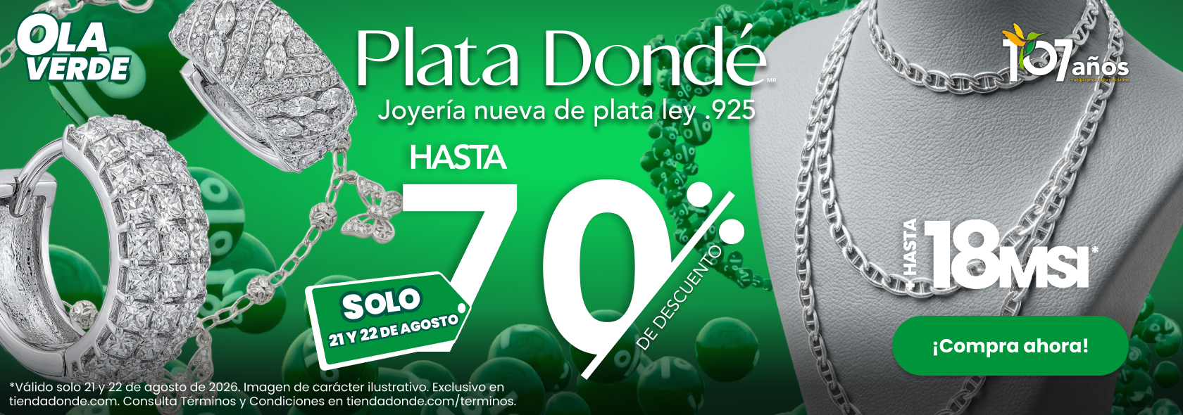 ¡Aprovecha!