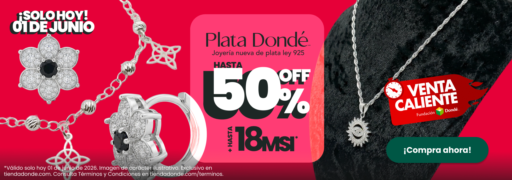 ¡Sólo hoy!