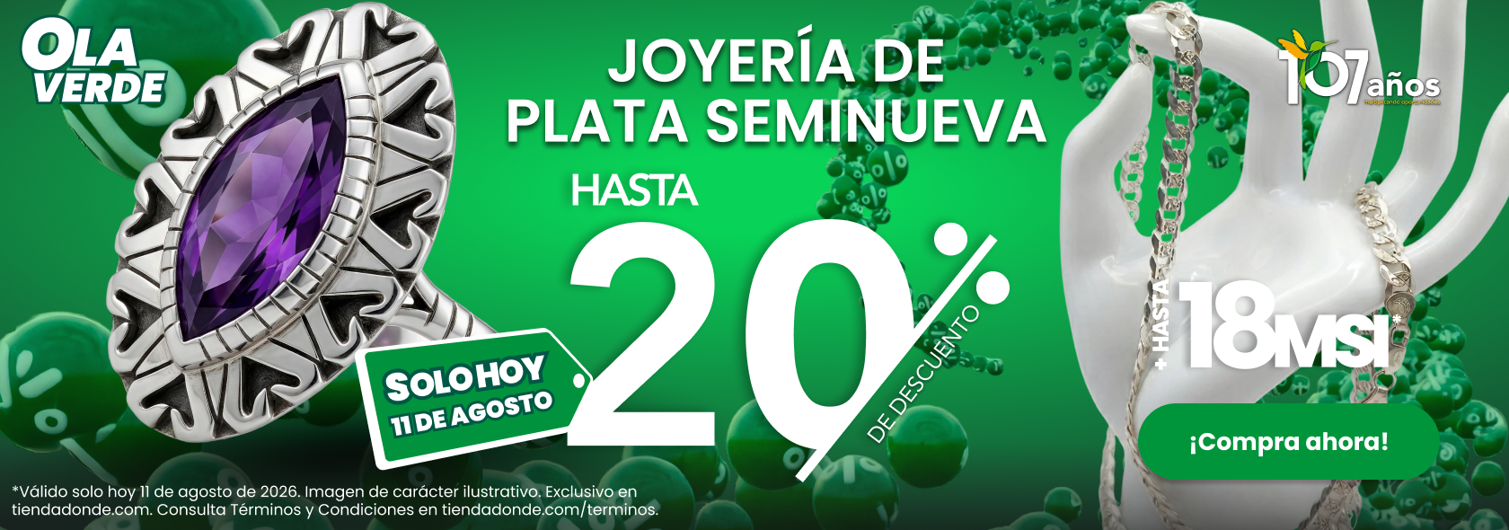 ¡Aprovecha!