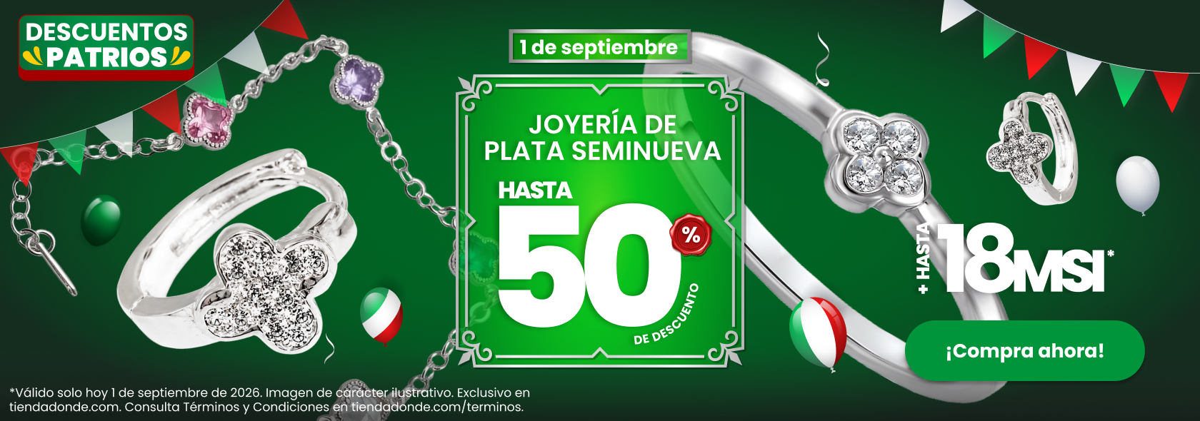 ¡Aprovecha!