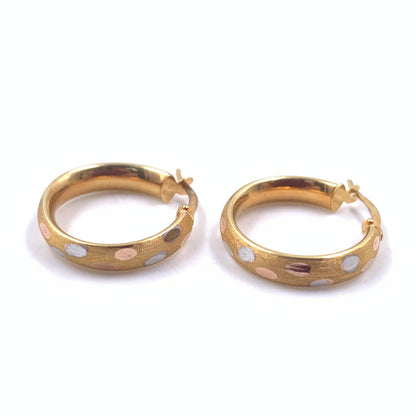  Aretes Oro amarillo 14K