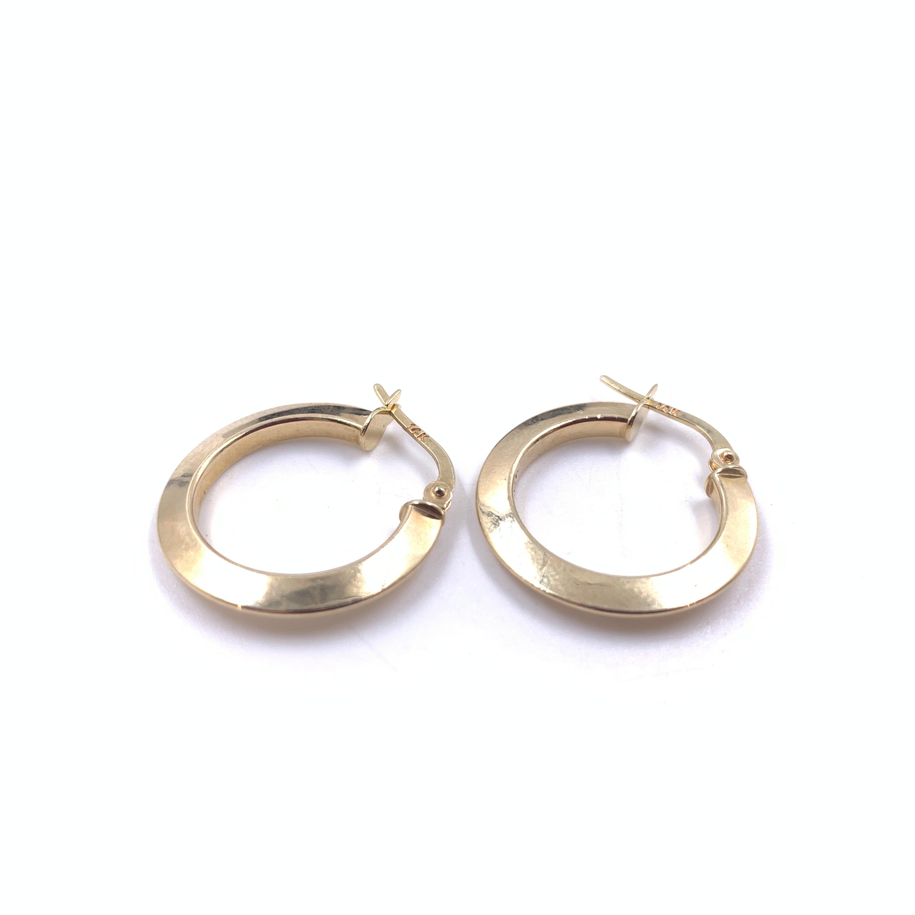  Aretes Oro amarillo 14K