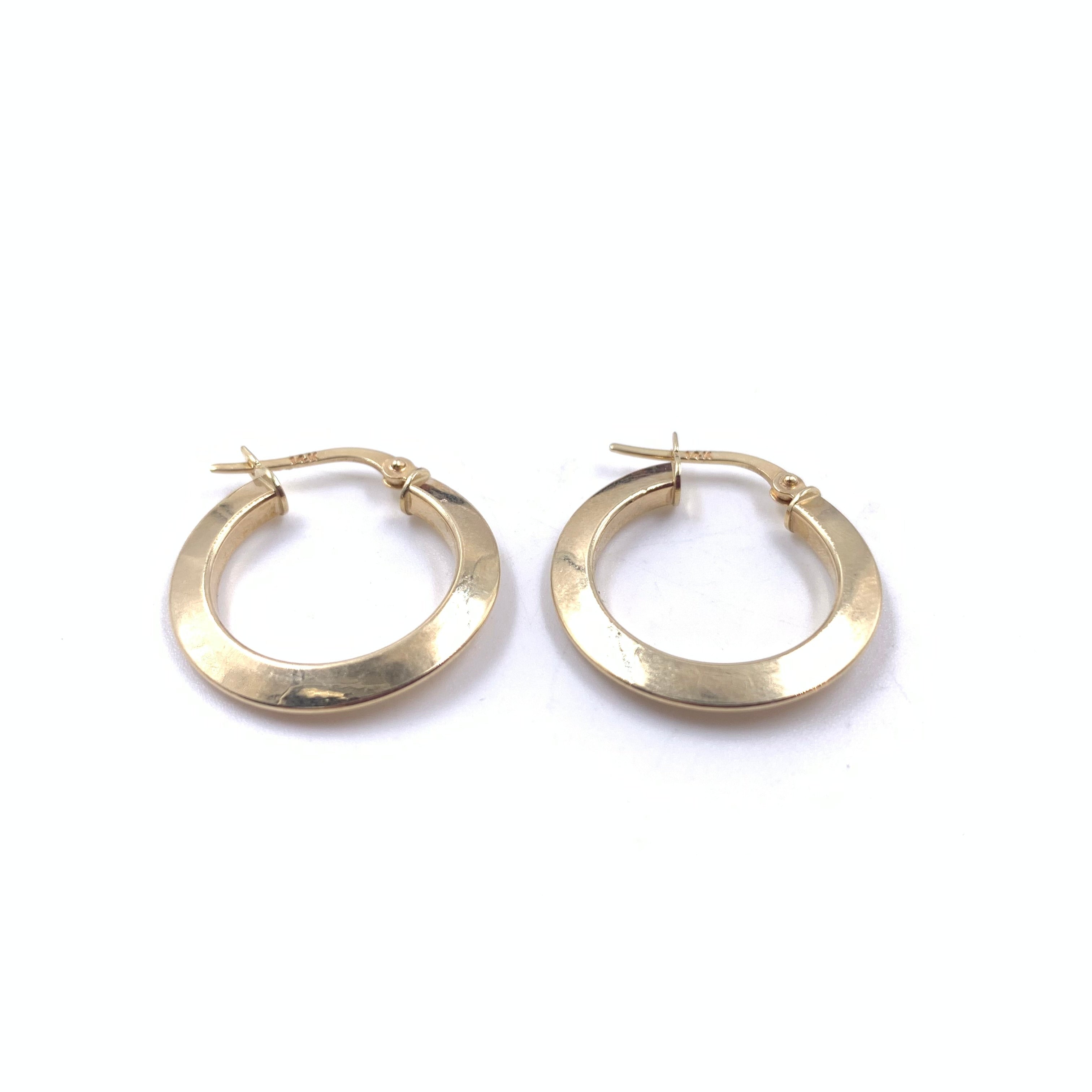  Aretes Oro amarillo 14K