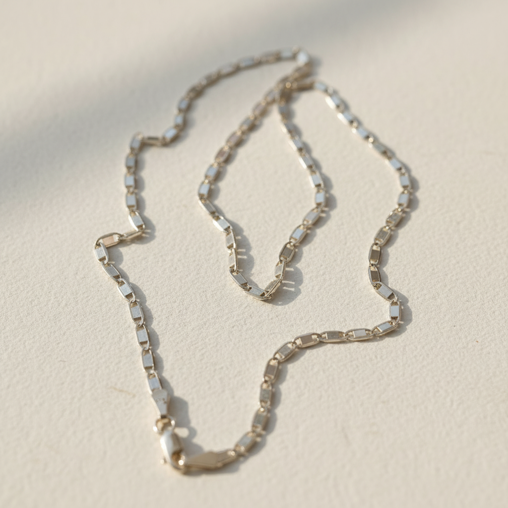 CADENA ESPECIAL MARINERA ESPEJO 6.8G 50 CM (NUEVO)