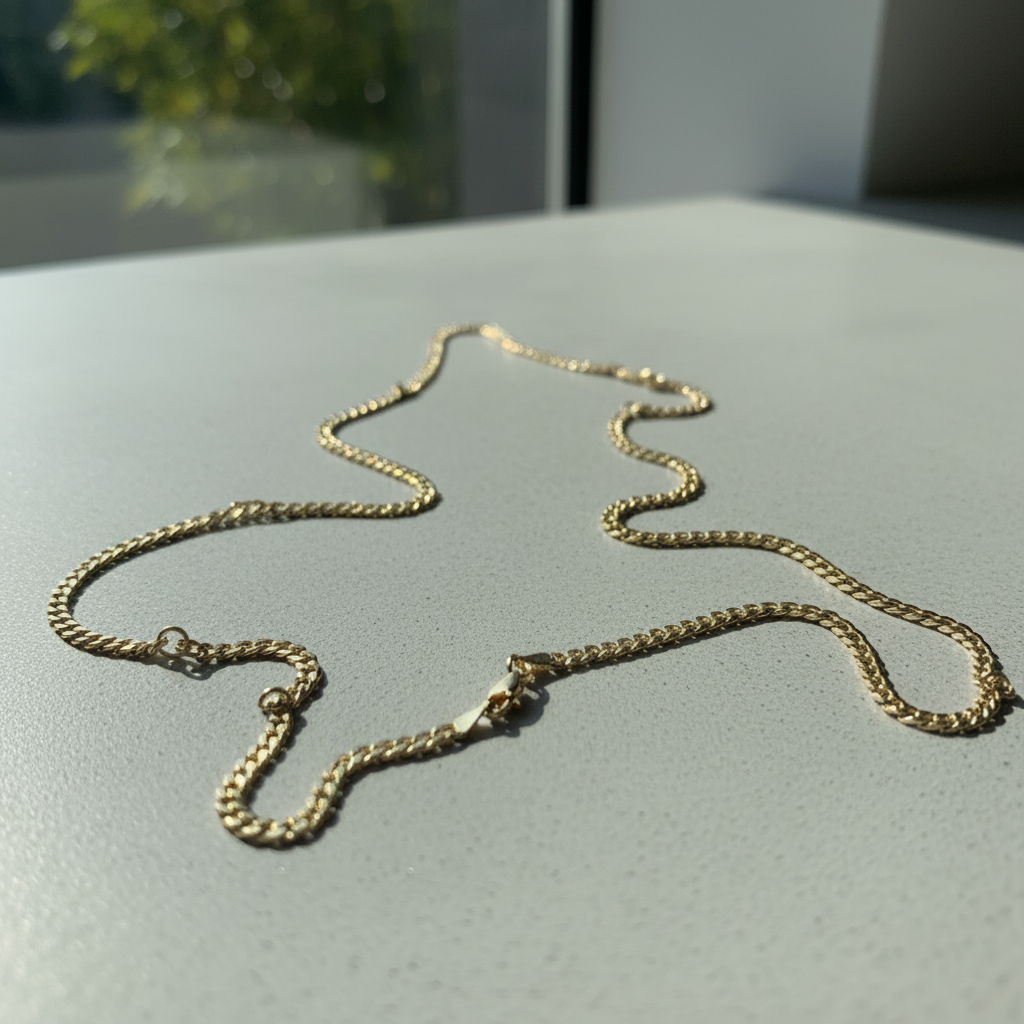 CADENA ESLABONES 10.31GR 60 CM CM (NUEVO)