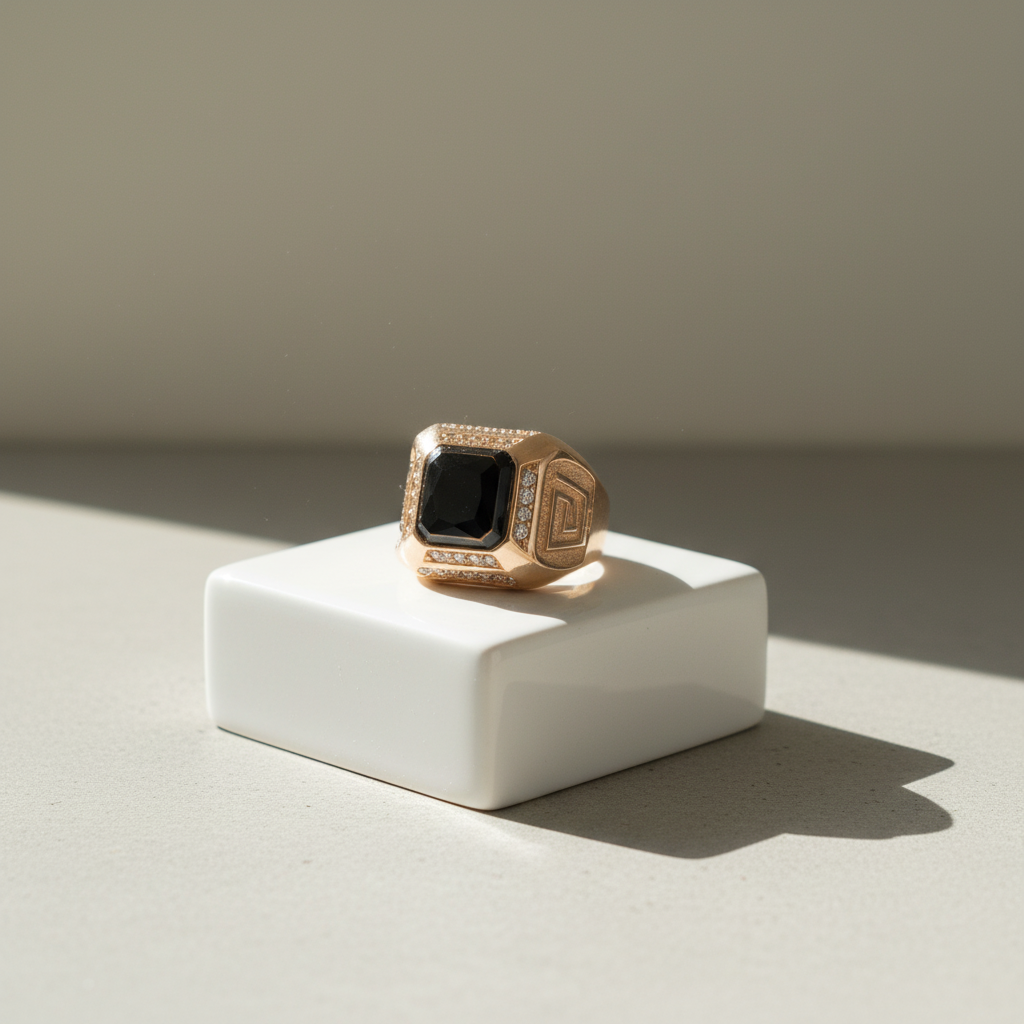 ANILLOS CABALLERO ORO 14K 11.2 (NUEVO)