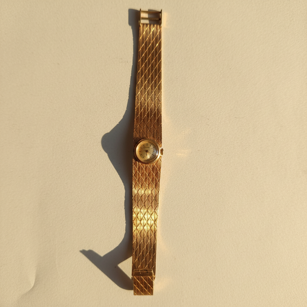 RELOJ CAJA ACERO PULSO ORO. ORO. 18 K 50.4 GRMS (SEMINUEVO)