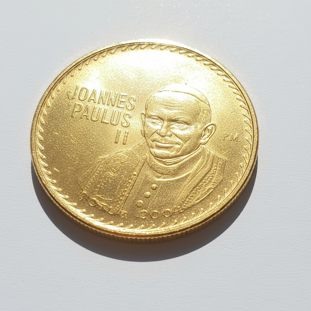 MEDALLA CONMEMORATIVA ORO 21 K 34,60 GRMS (SEMINUEVO)