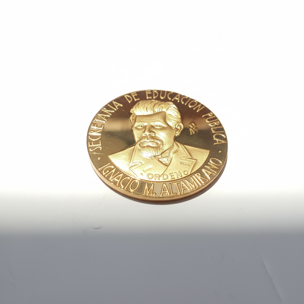 MEDALLA CONMEMORATIVA ORO 21 K 41,90 GRMS (SEMINUEVO)