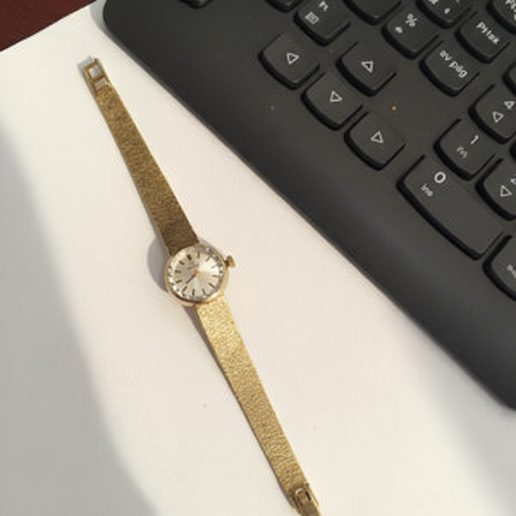 RELOJ CAJA Y PULSO ORO ORO 18 K 33.4 GRMS (SEMINUEVO)