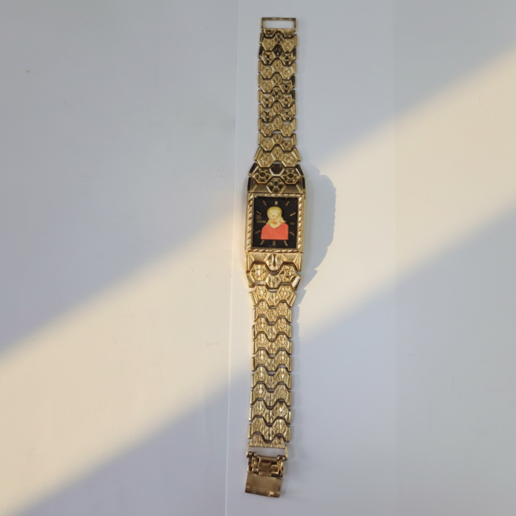 RELOJ CAJA ACERO PULSO ORO ORO 10 K 38.4 GRMS (SEMINUEVO)