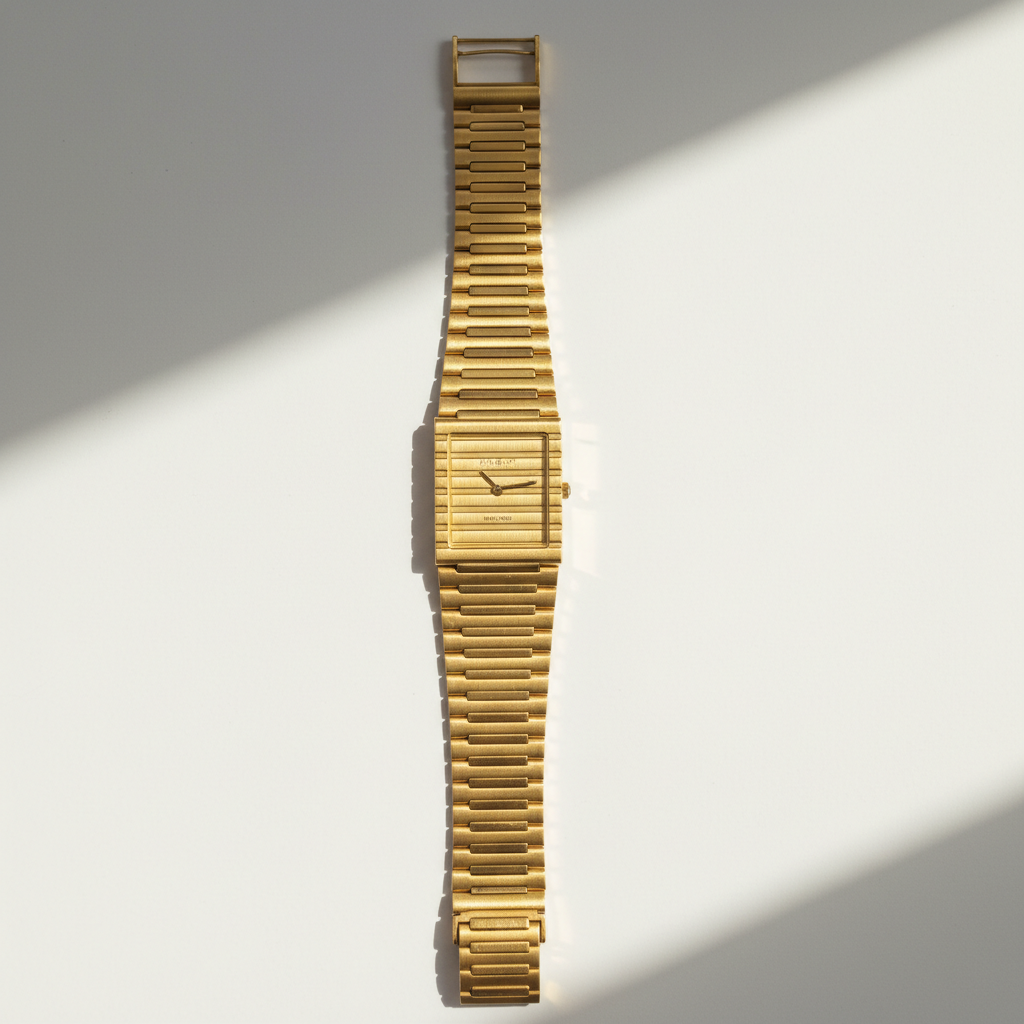 RELOJ CAJA Y PULSO ORO ORO 18 K 87.1 GRMS (SEMINUEVO)