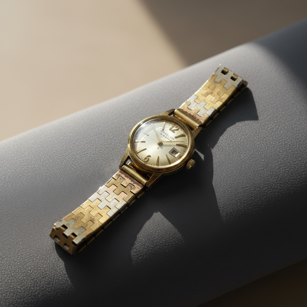 RELOJ CAJA ACERO PULSO ORO ORO 18 K 20,70 GRMS (SEMINUEVO)