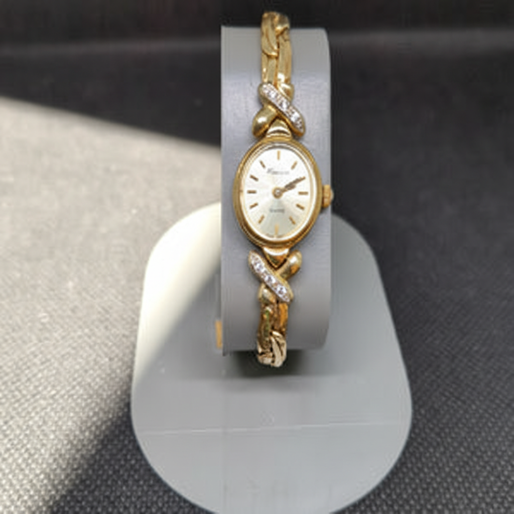 RELOJ CAJA Y PULSO ORO ORO 14 K 17.9 GRMS (SEMINUEVO)