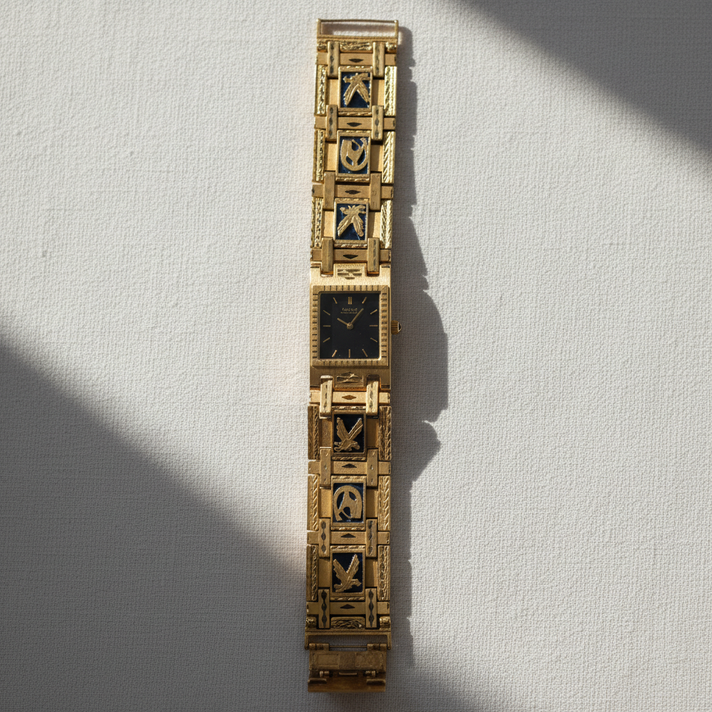 RELOJ CAJA ACERO PULSO ORO. ORO. 14 K 69.3 GRMS (SEMINUEVO)