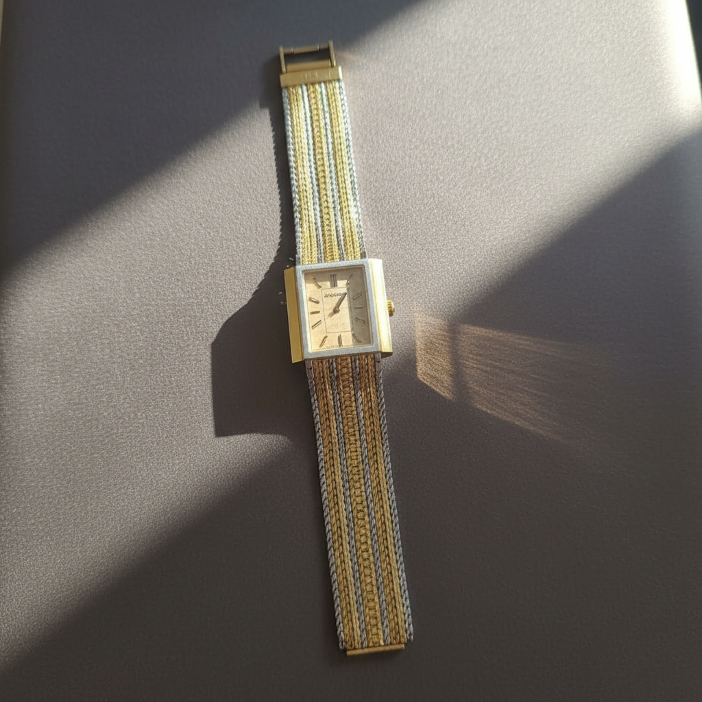 RELOJ CAJA Y PULSO ORO. ORO. 18 K 67.9 GRMS (SEMINUEVO)