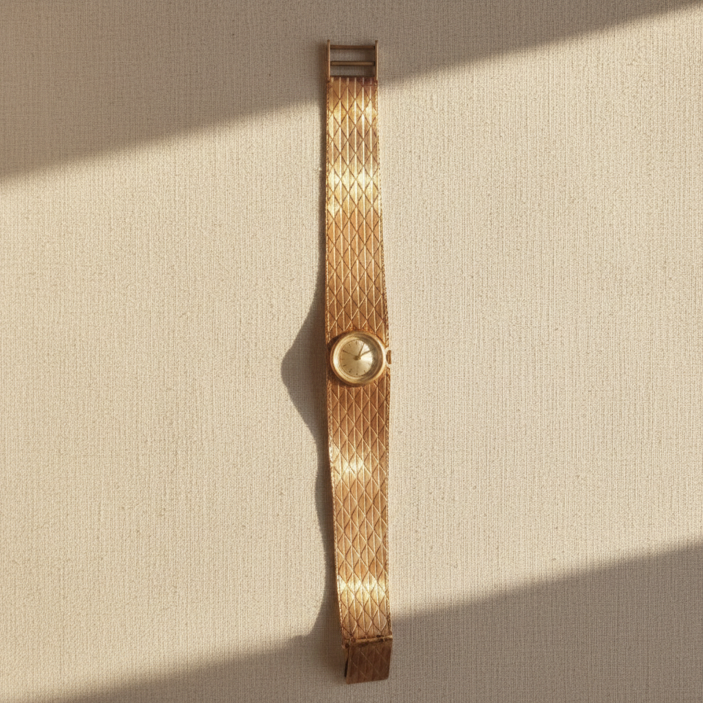 RELOJ CAJA ACERO PULSO ORO. ORO. 18 K 50.4 GRMS (SEMINUEVO)