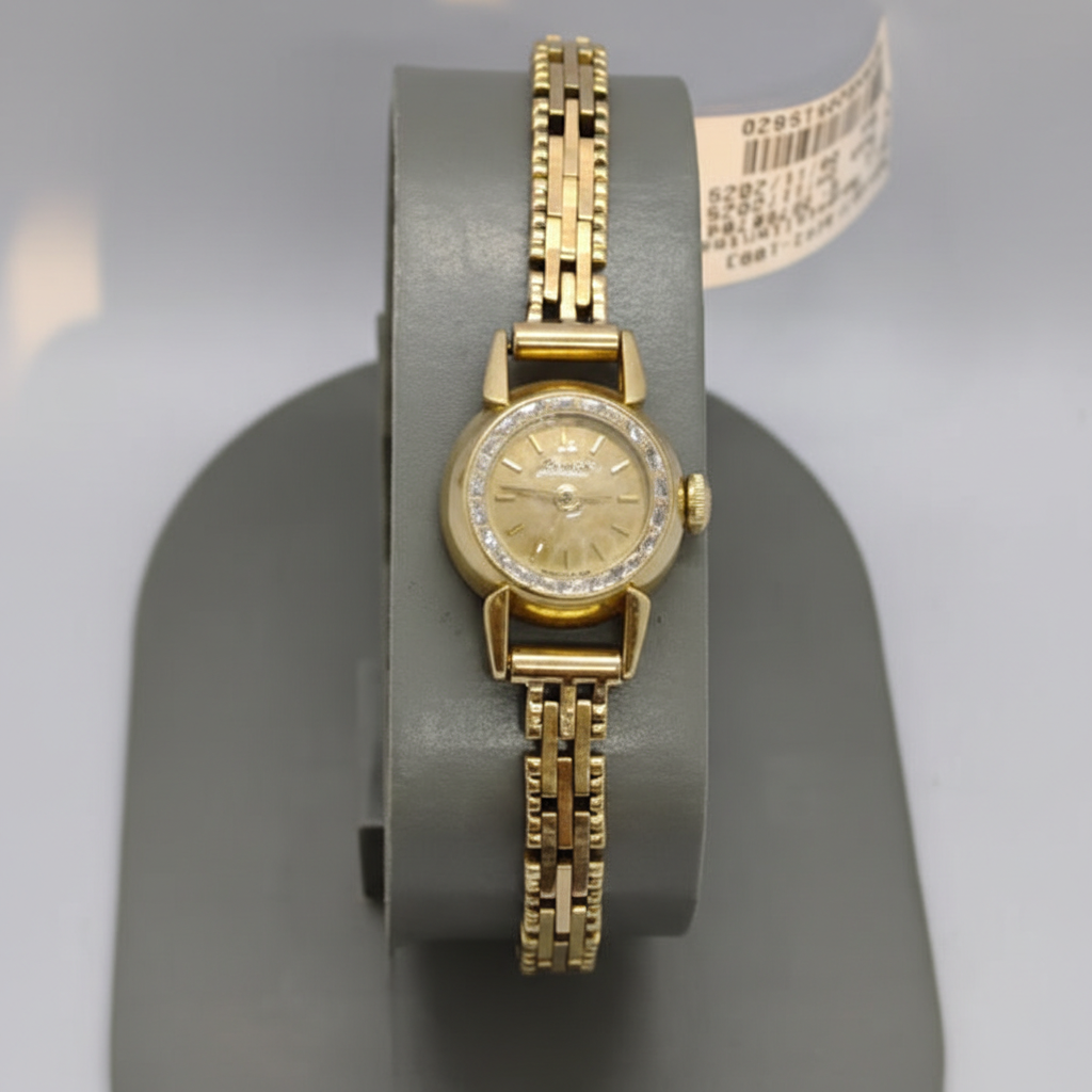 RELOJ CAJA Y PULSO ORO ORO 18 K 22 GRMS (SEMINUEVO)