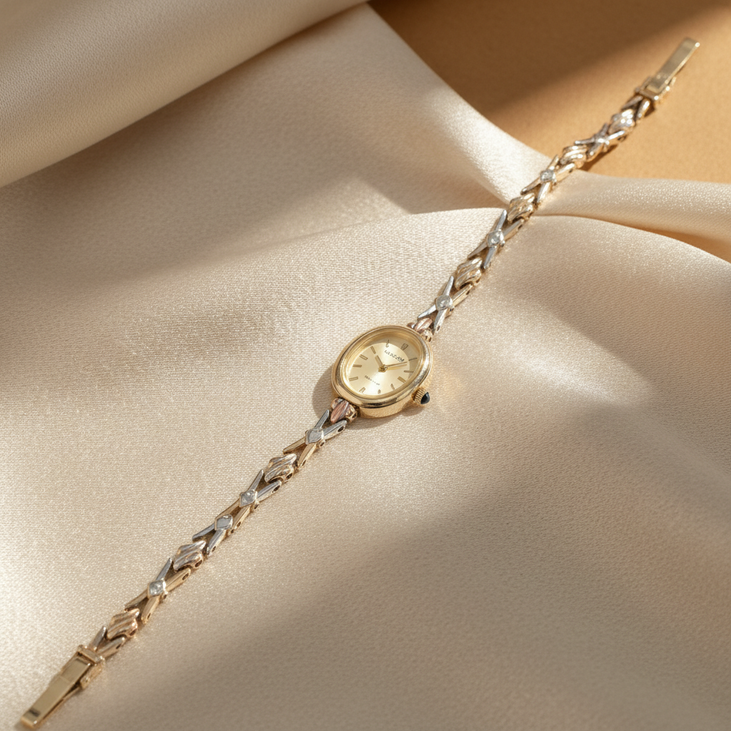 RELOJ CAJA Y PULSO ORO ORO 14 K 16,50 GRMS (SEMINUEVO)