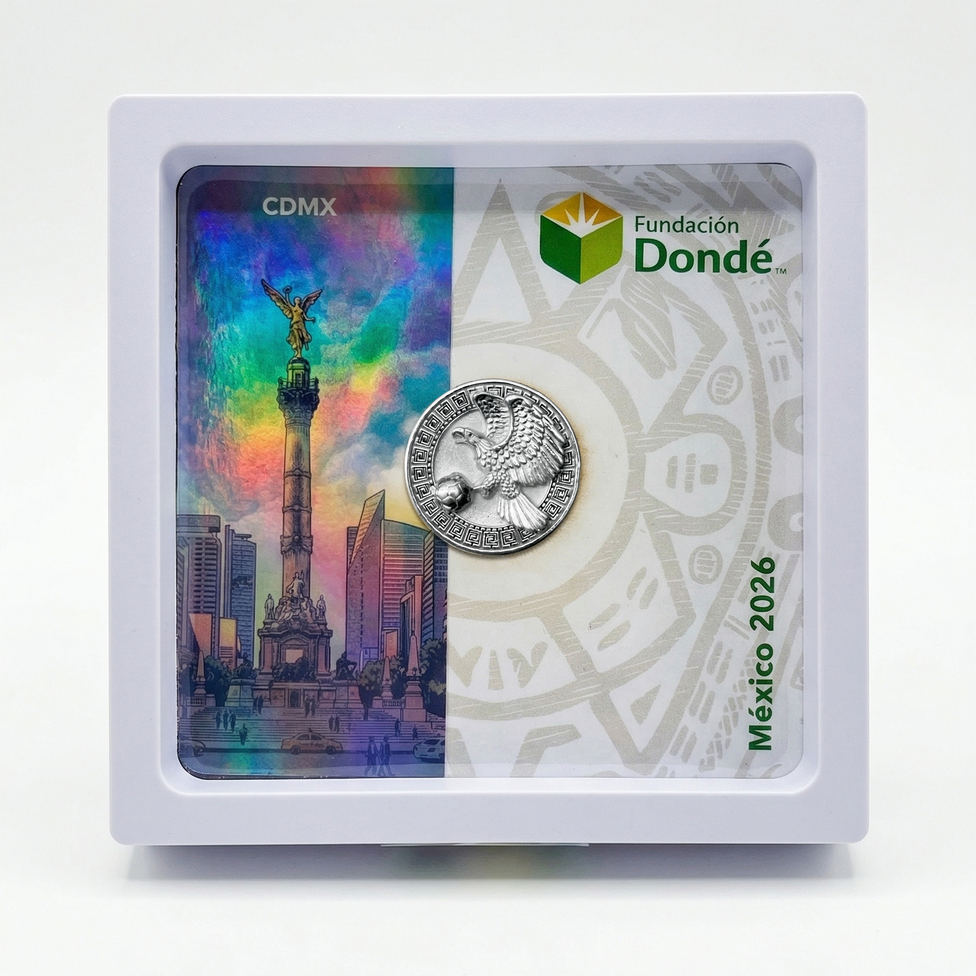 Colección Conmemorativa 2026: Trilogía de Sedes Mexicanas Plata Dondé Ley .925 (nuevo) Plata Dondé