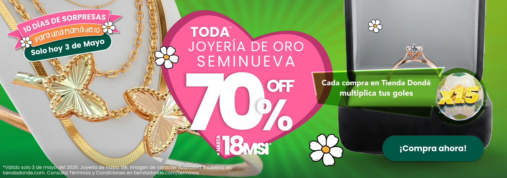 ¡Sólo hoy!