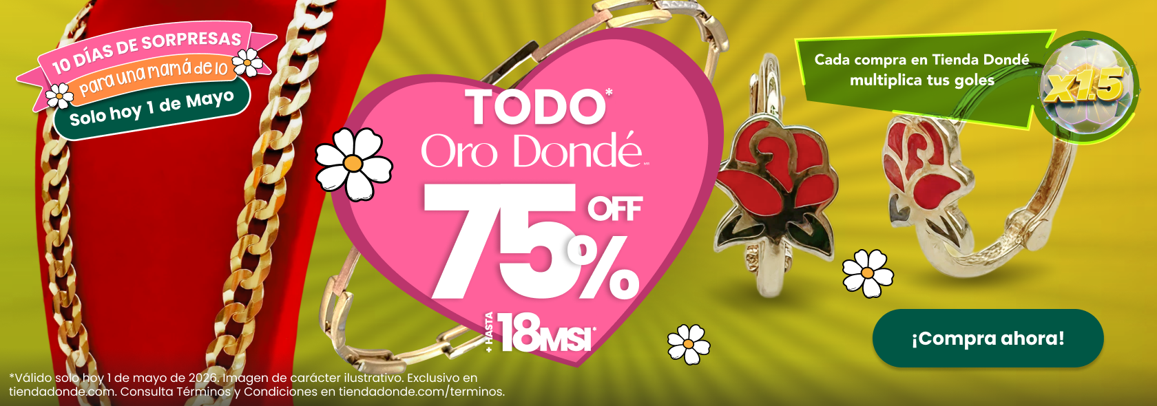 ¡Sólo hoy!