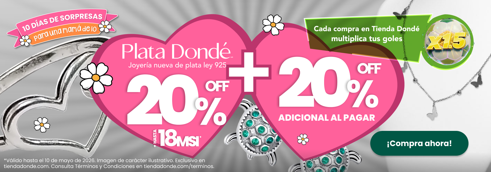 +20% OFF AL PAGAR