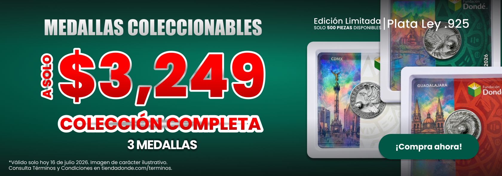 Precio especial $3,249
