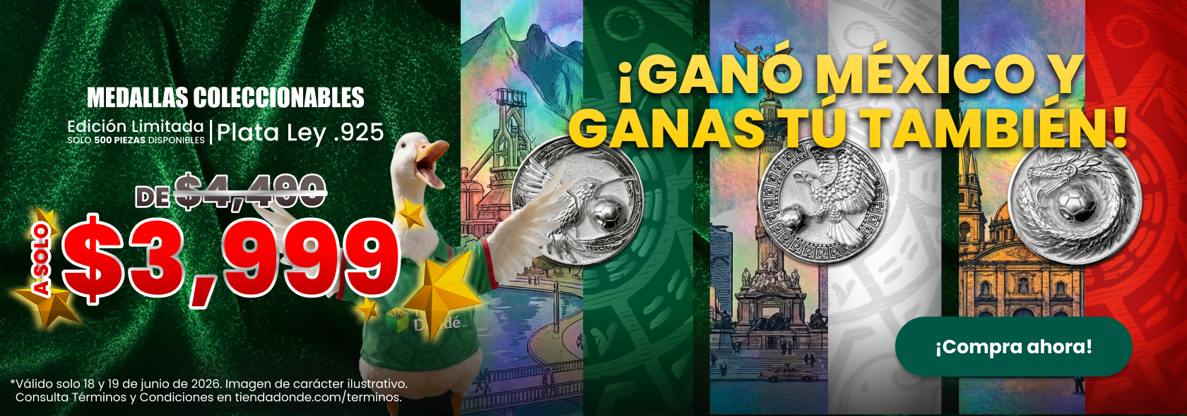 Precio especial $3,999