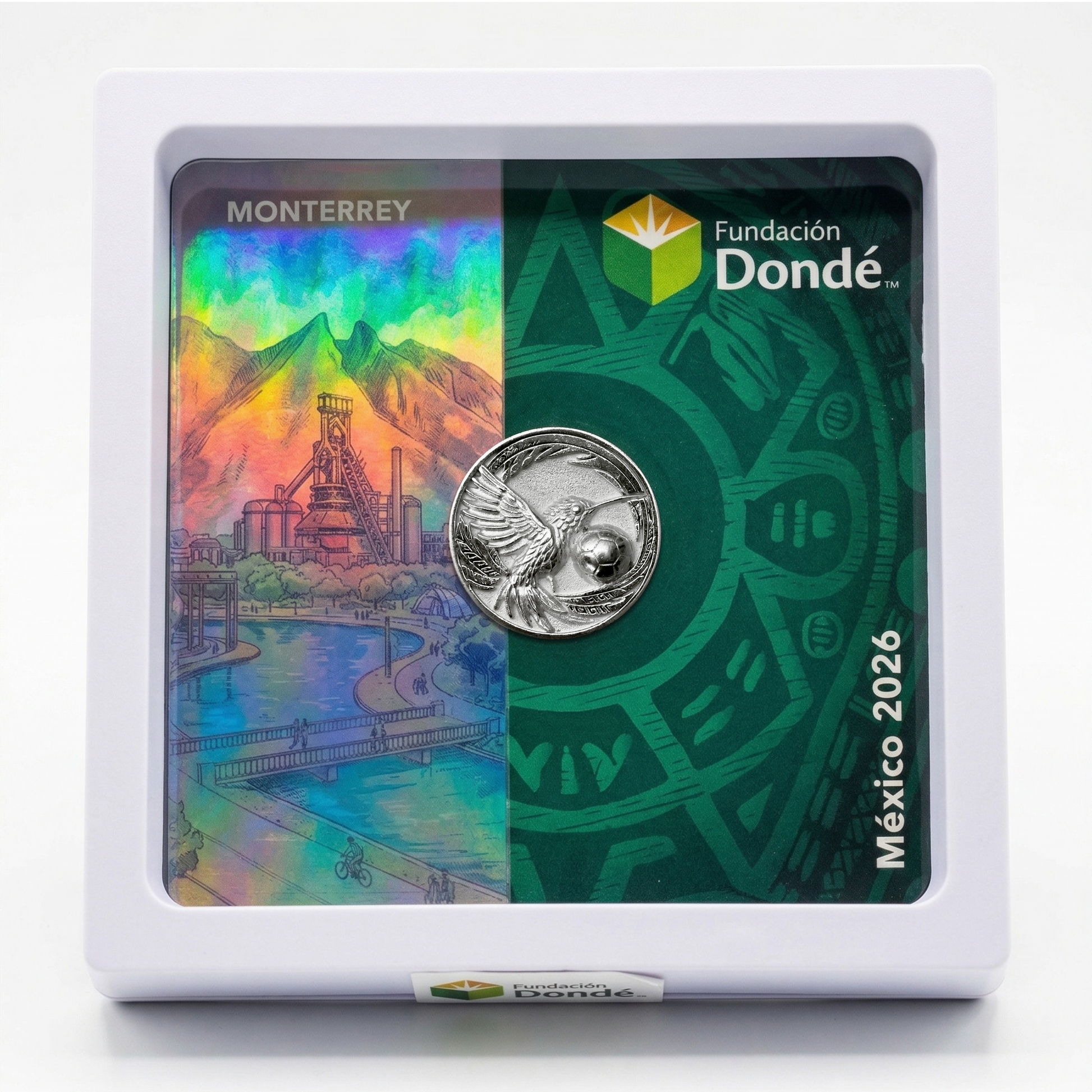 Colección Conmemorativa 2026: Trilogía de Sedes Mexicanas Plata Dondé Ley .925 (nuevo) Plata Dondé