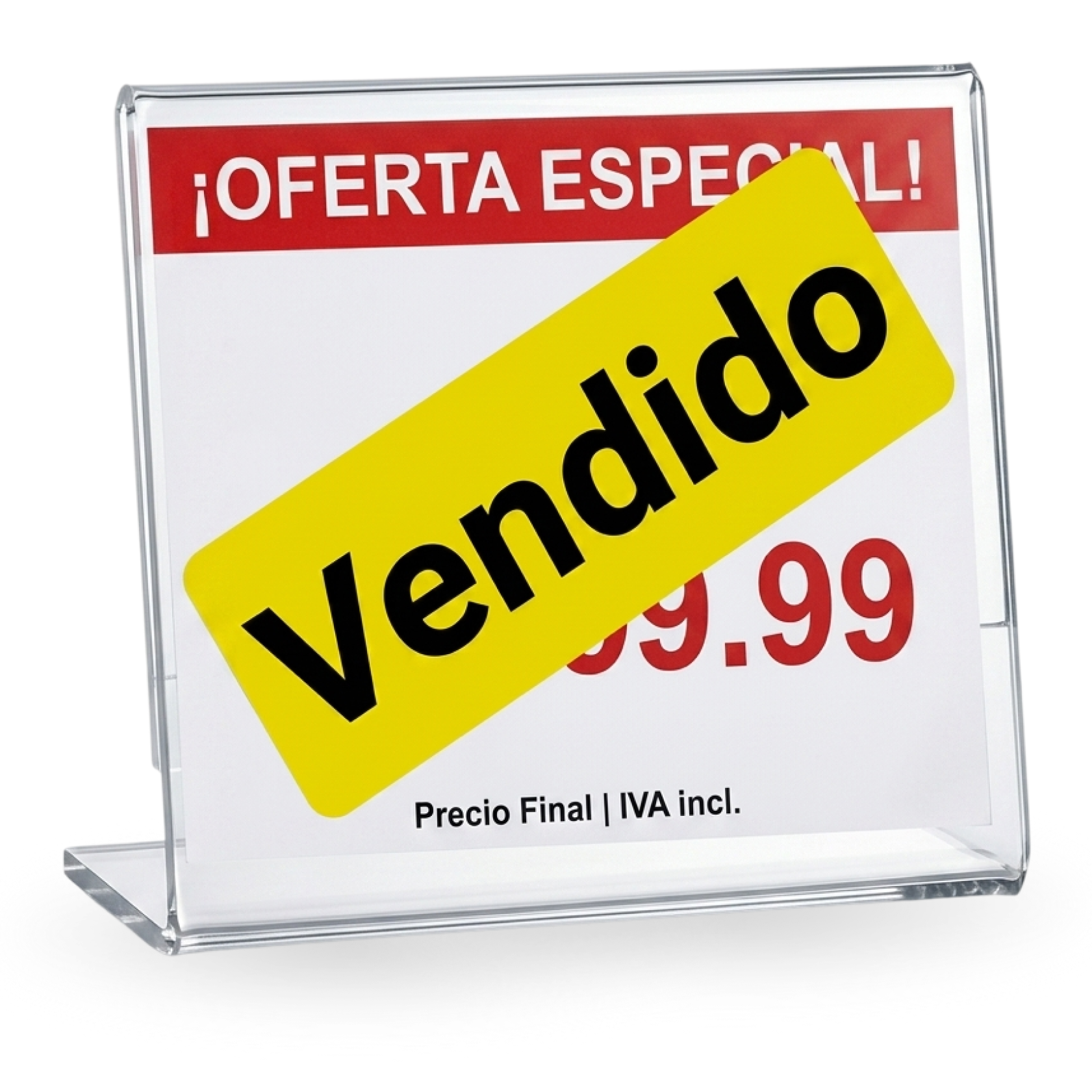 Letrero de vendido