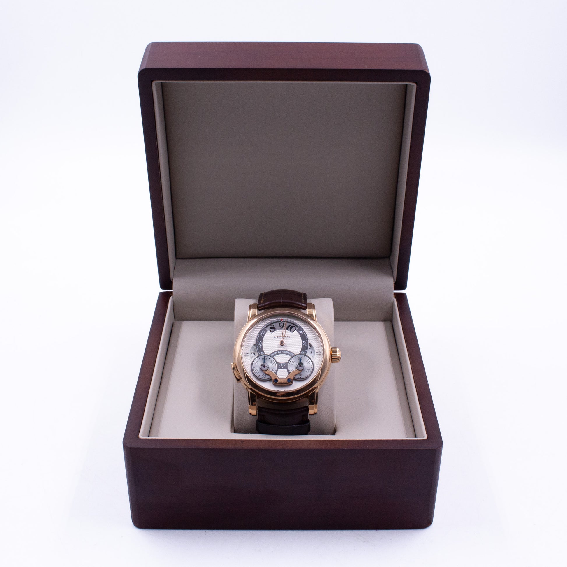 RELOJ MONTBLANC NICOLAS RIEUSSEC PARA CABALLERO (SEMINUEVO)