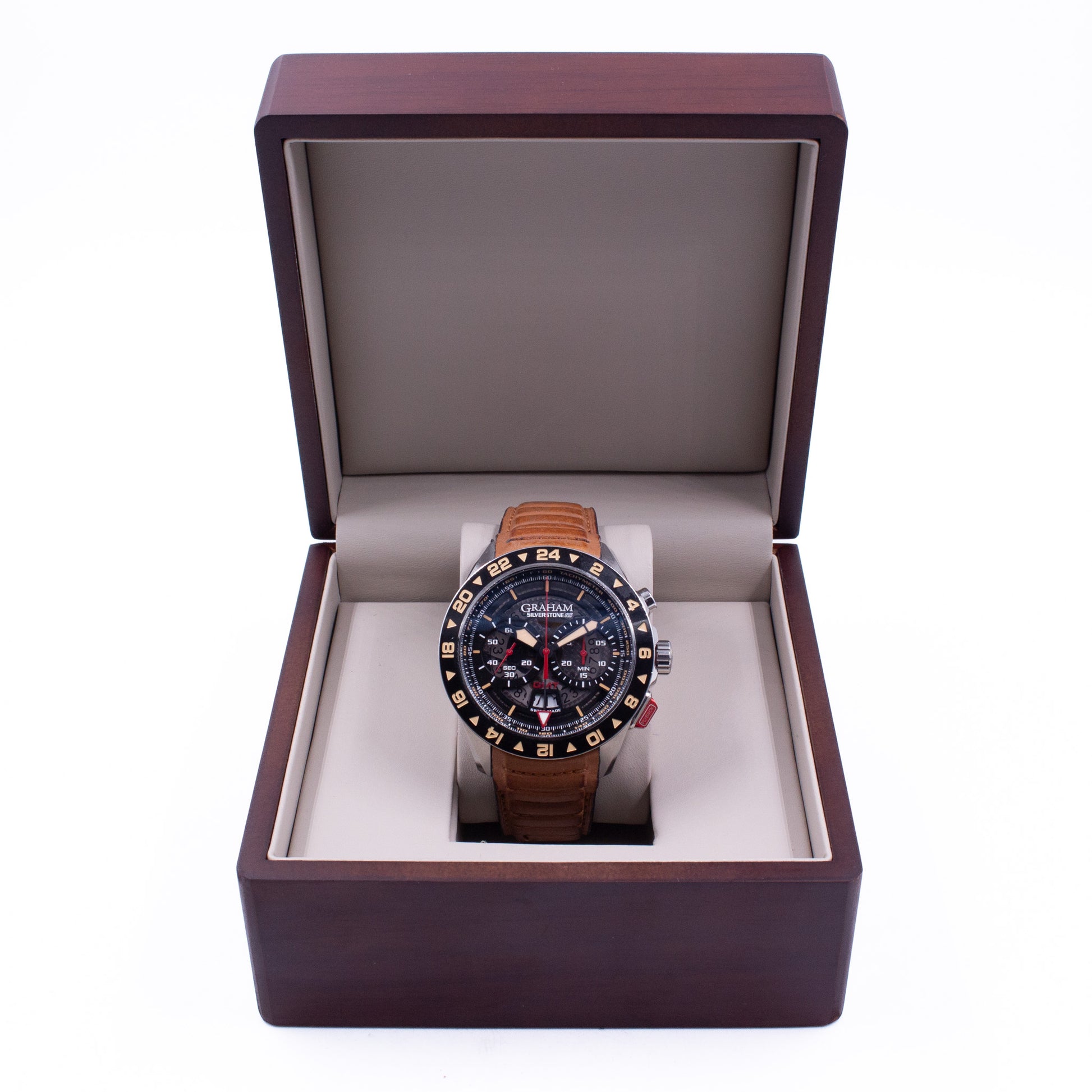 RELOJ GRAHAM SILVERSTONE RS GMT PARA CABALLERO (SEMINUEVO)