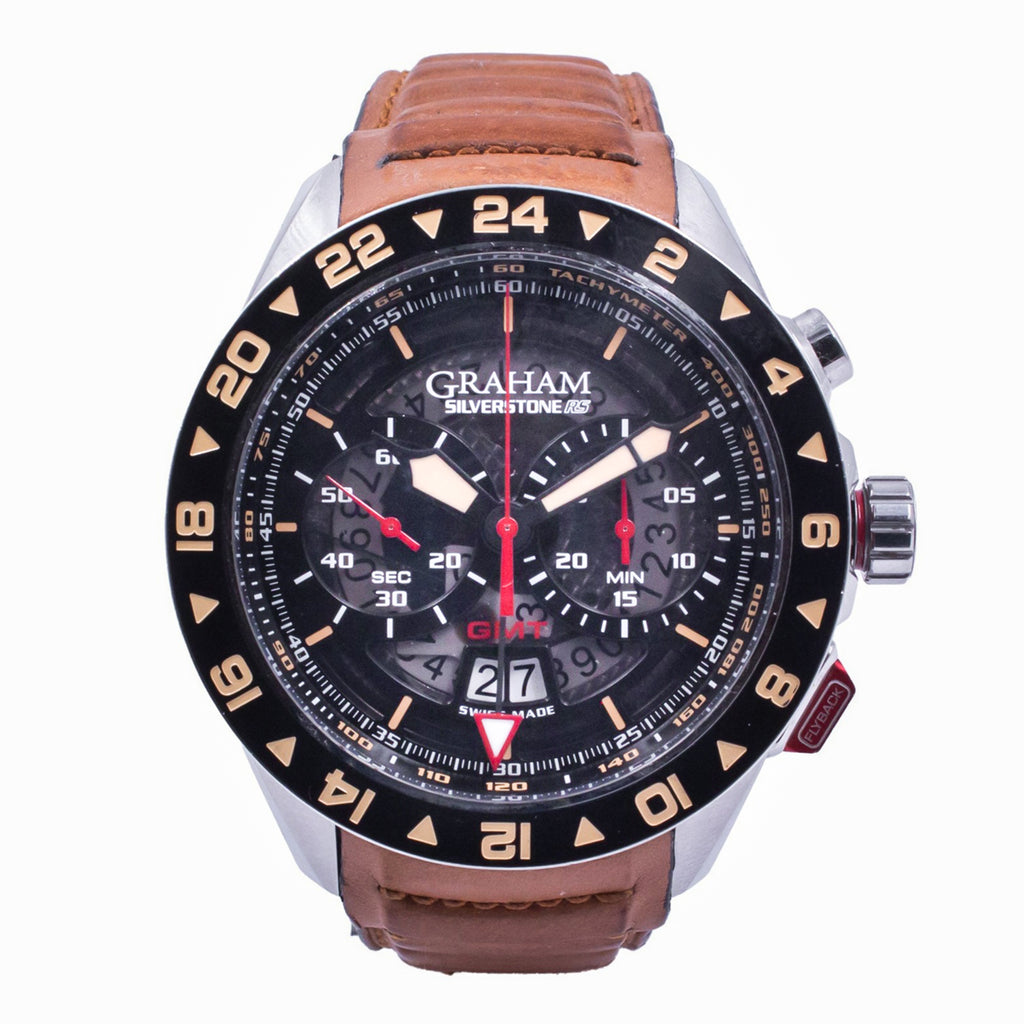 RELOJ GRAHAM SILVERSTONE RS GMT PARA CABALLERO (SEMINUEVO)