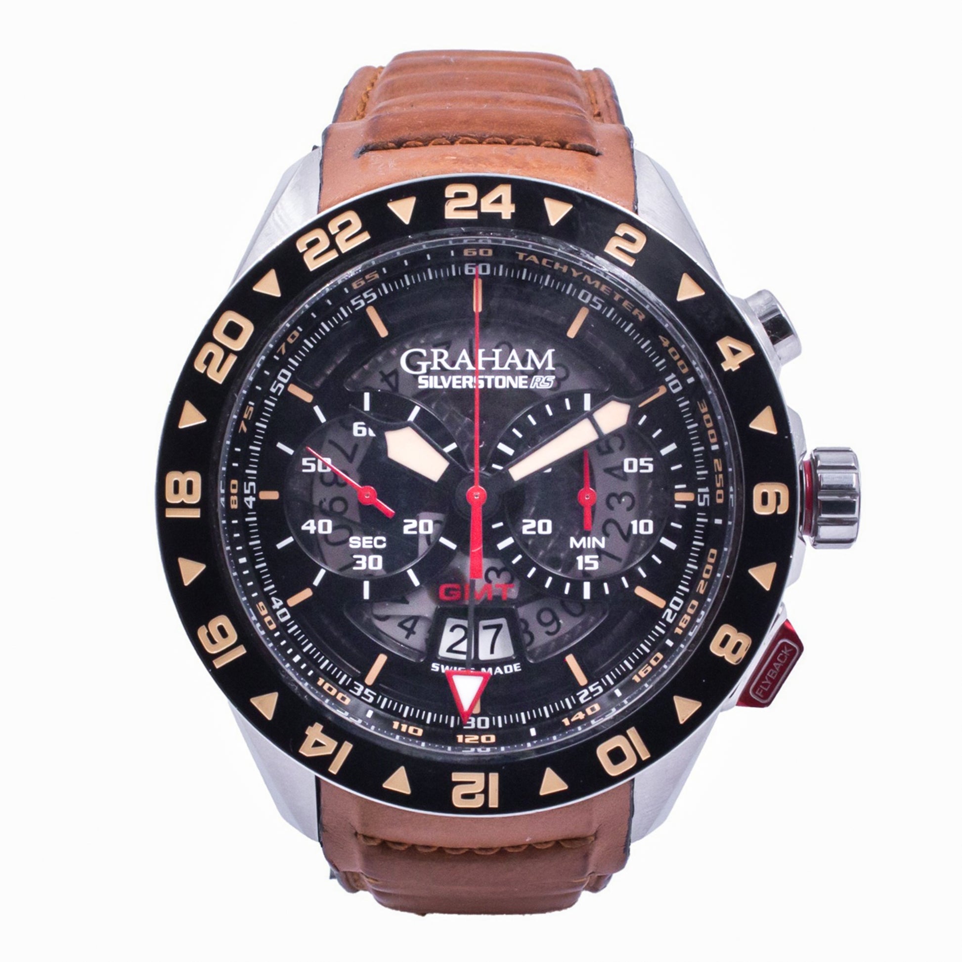 RELOJ GRAHAM SILVERSTONE RS GMT PARA CABALLERO (SEMINUEVO)