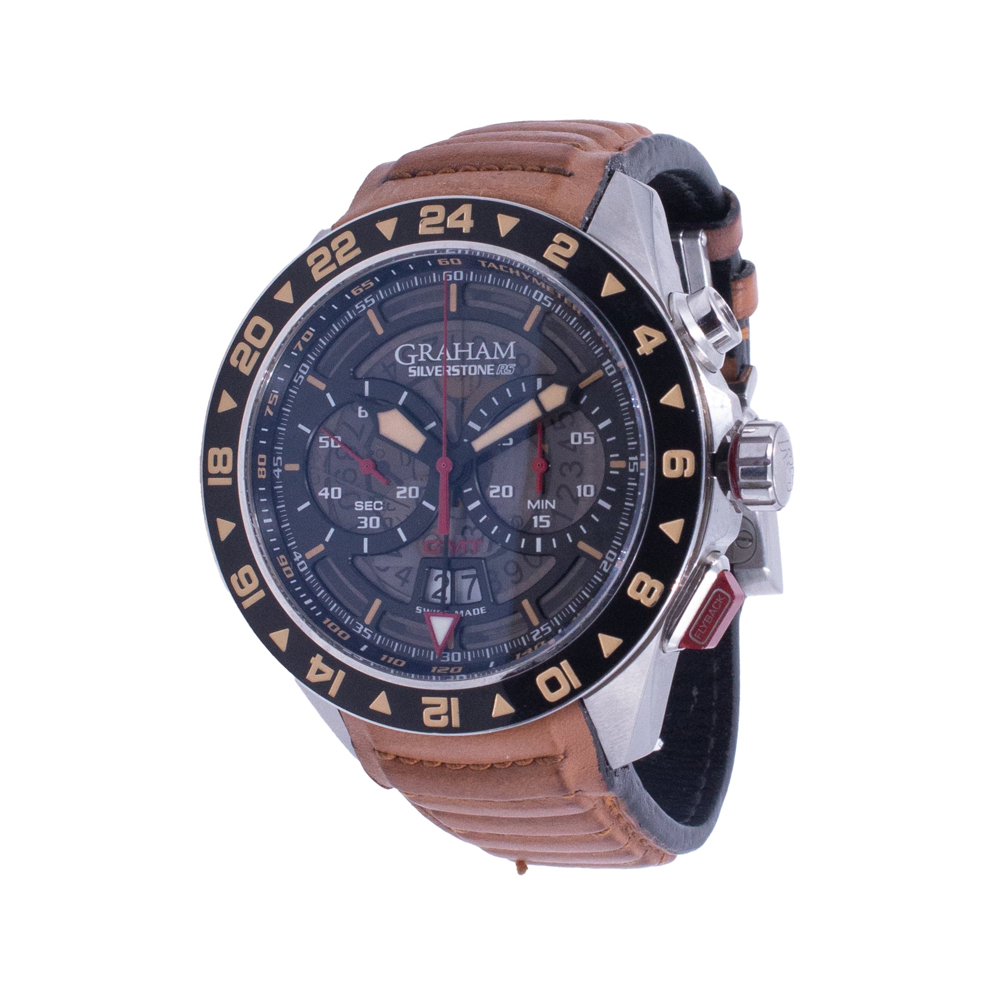 RELOJ GRAHAM SILVERSTONE RS GMT PARA CABALLERO (SEMINUEVO)
