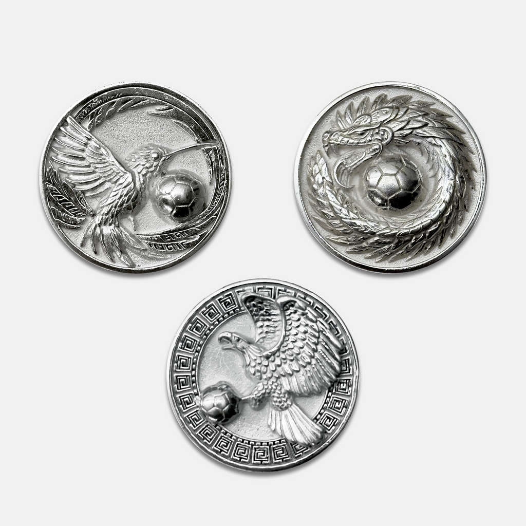 Colección Conmemorativa 2026: Trilogía de Sedes Mexicanas Plata Dondé Ley .925 (nuevo) Plata Dondé