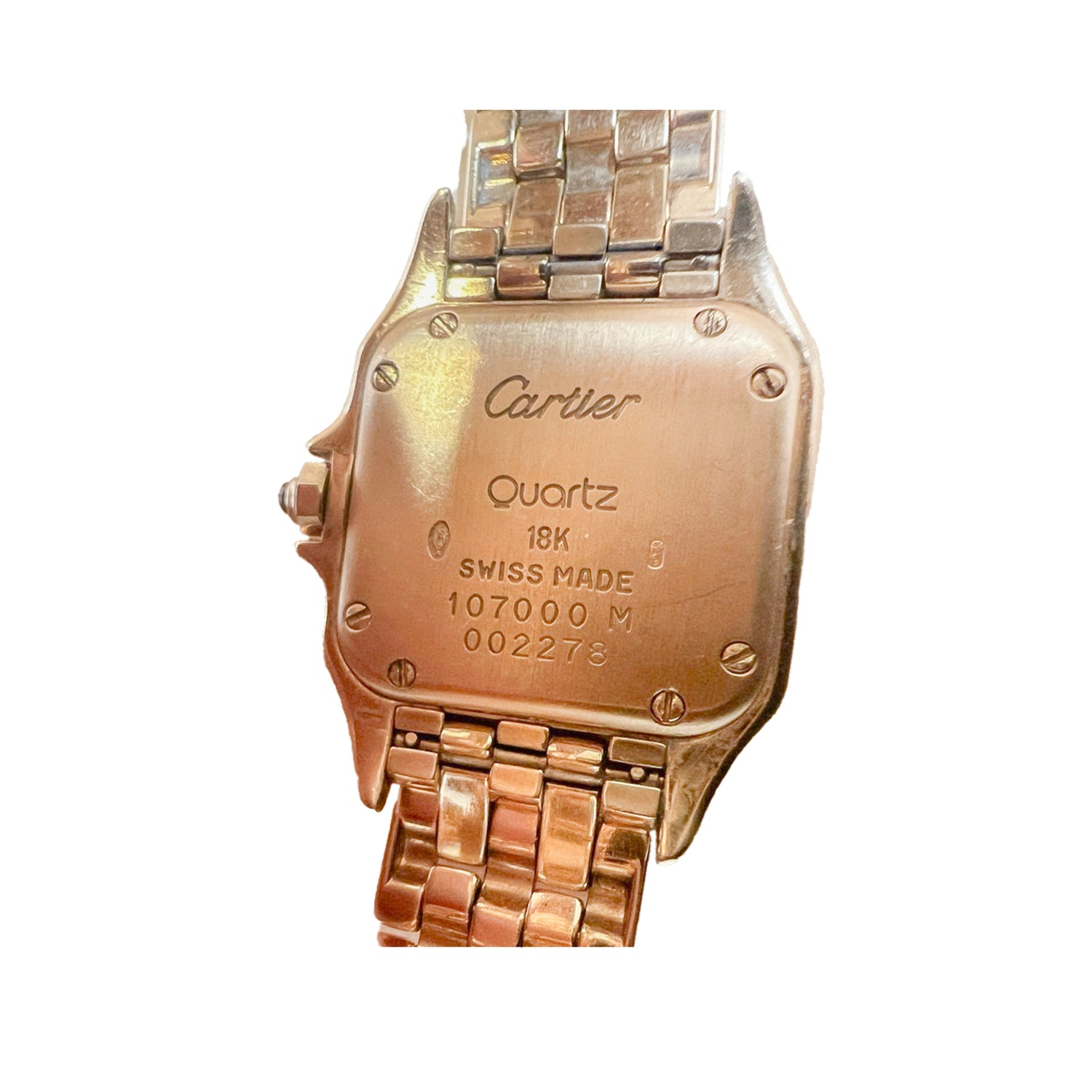 Reloj Dama Cartier Panthere 107000 M (seminuevo)