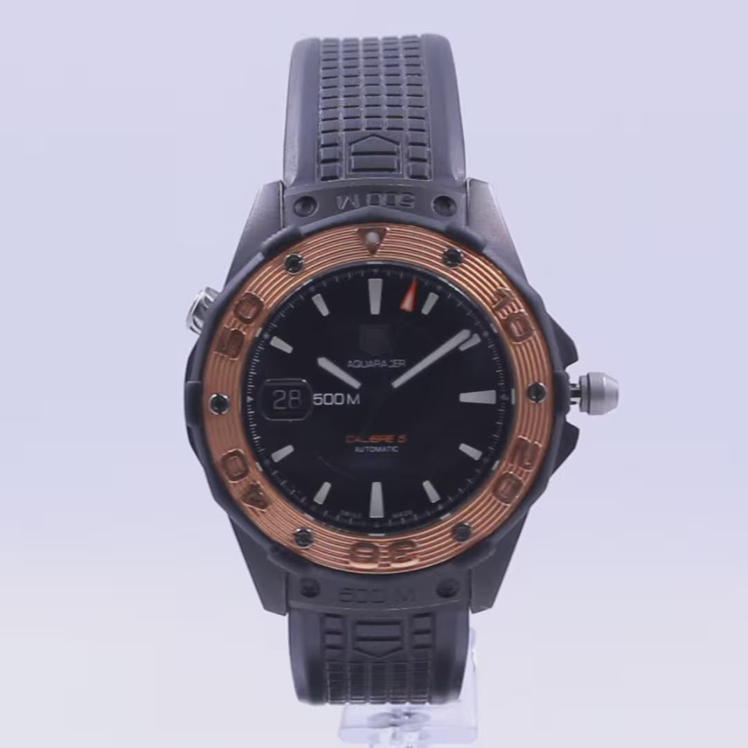 Reloj Tag Heuer Aquaracer Calibre 5 para Caballero (seminuevo)