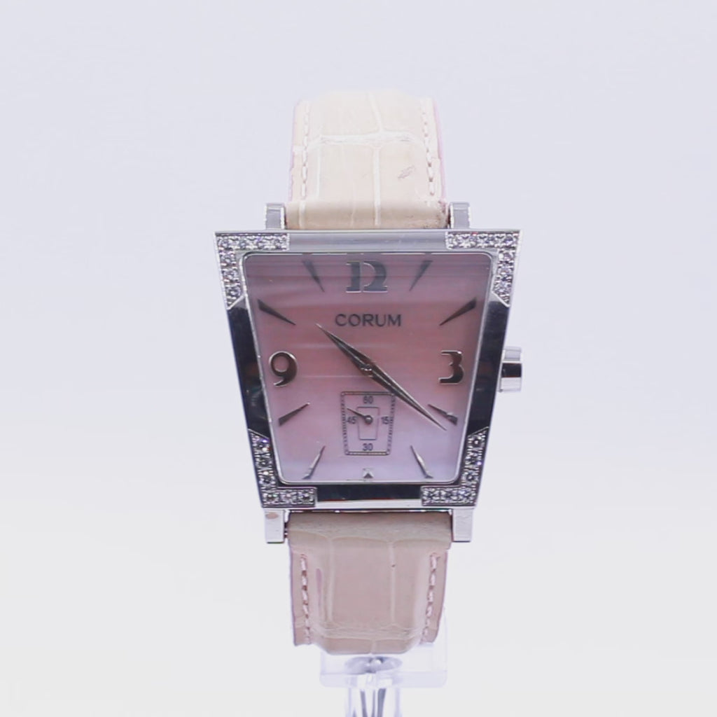 RELOJ CORUM TRAPECIO DIAMOND LADIES PARA DAMA (SEMINUEVO)