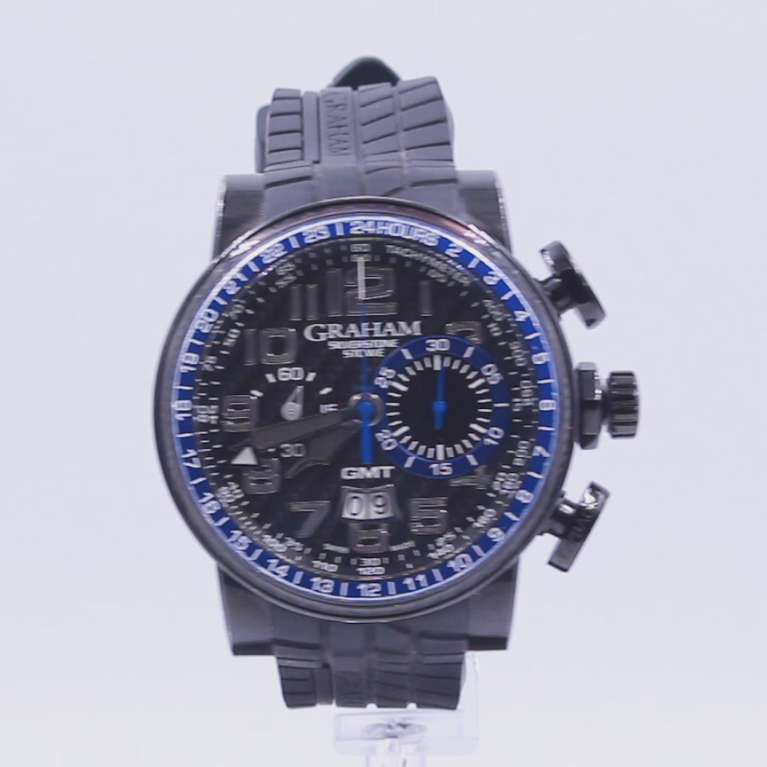 RELOJ GRAHAM SILVERSTONE STOWE GMT PARA CABALLERO (SEMINUEVO)