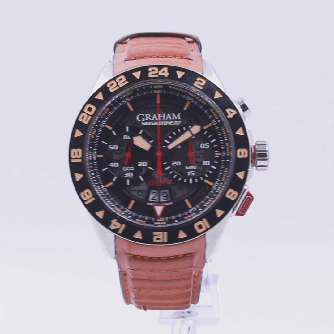 RELOJ GRAHAM SILVERSTONE RS GMT PARA CABALLERO (SEMINUEVO)